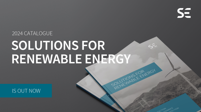 We are pleased to introduce the new catalogue — "Solutions for renewable energy" We are pleased to introduce the new catalogue — "Solutions for renewable energy"